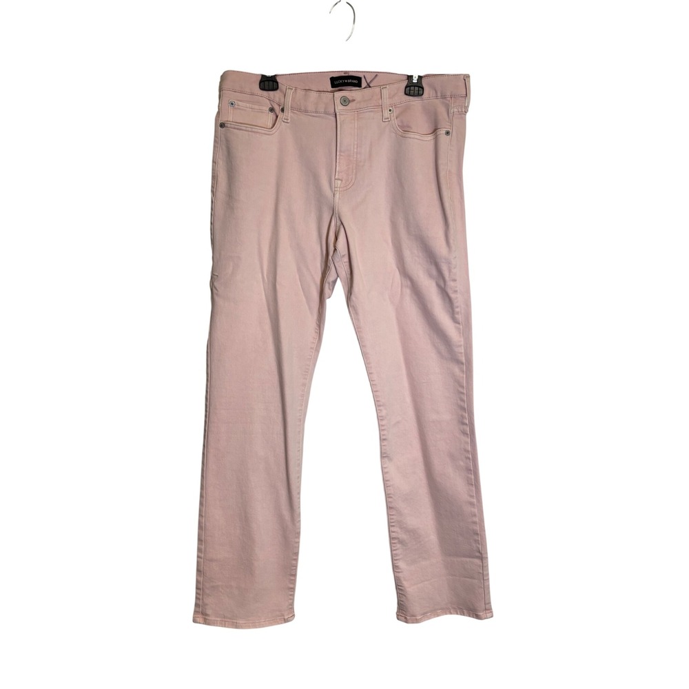 Lucky Brand Women's Pink Mid-Rise Jeans Size 14/32 R